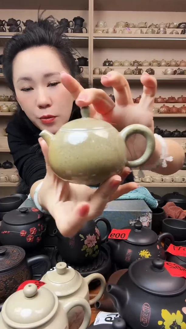 壶619瑕疵无礼盒 柴烧壶 190cc