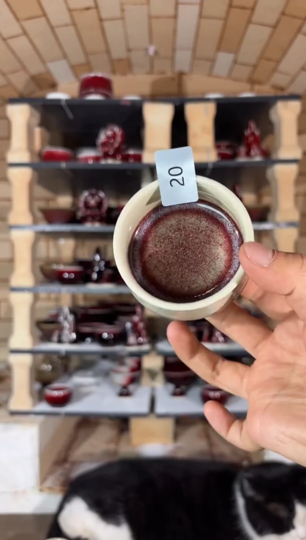 杯精品窑变钧瓷茶器