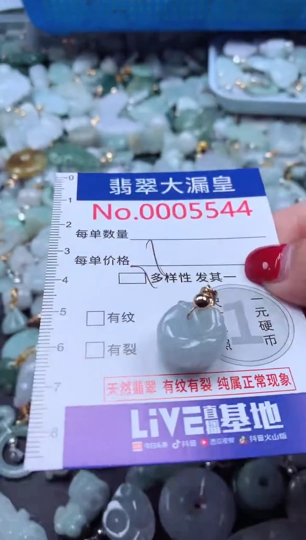 颈饰未镶嵌翡翠5544