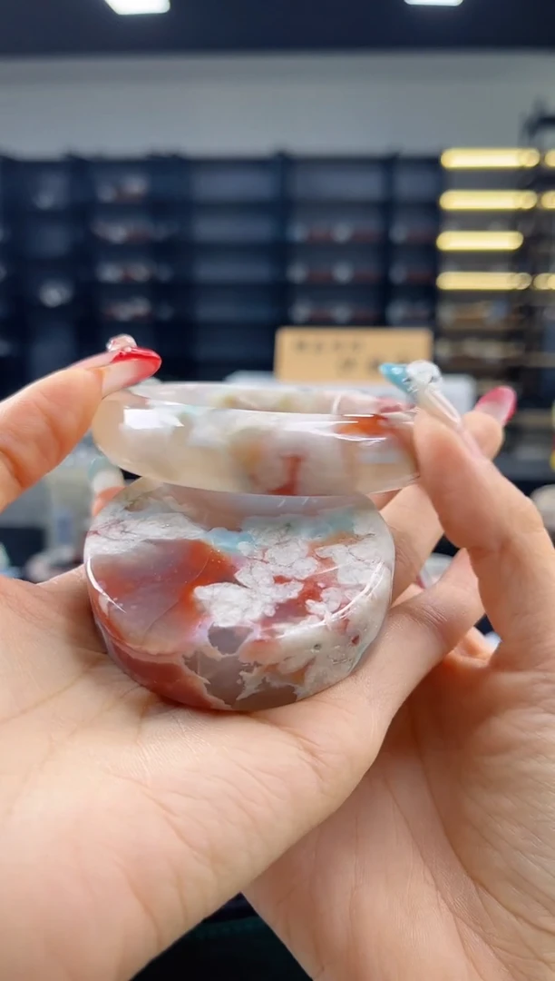 未镶嵌手镯石英质玉圈口 （不退不换）