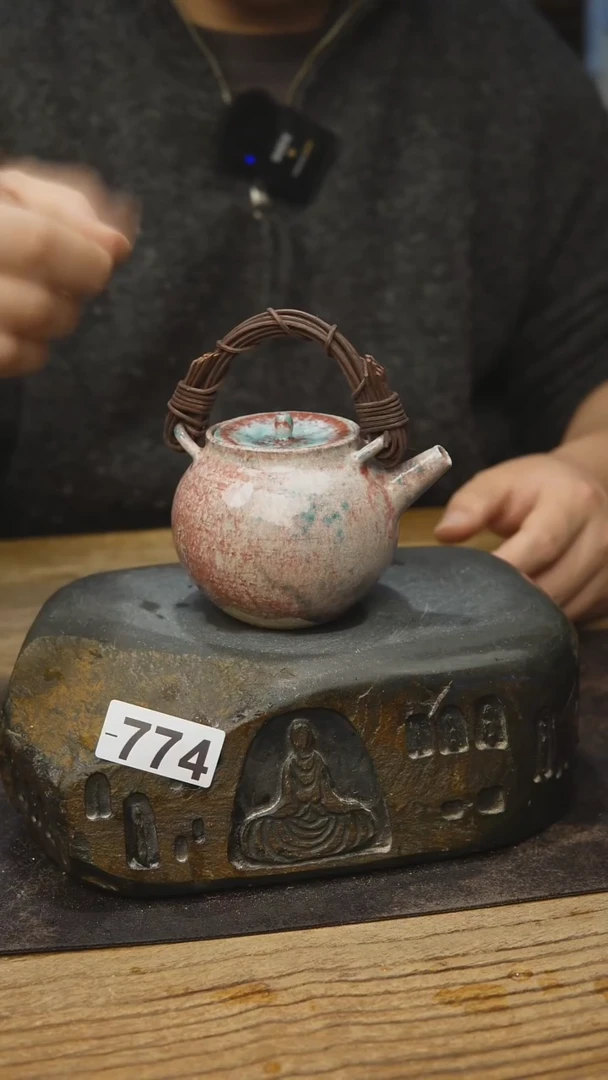 甘石陶艺纯手壶壶774柴烧