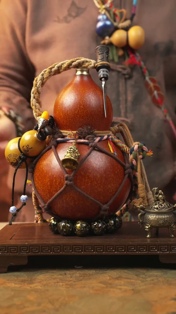 458大漆一物一拍记葫堂出品【不带手串】