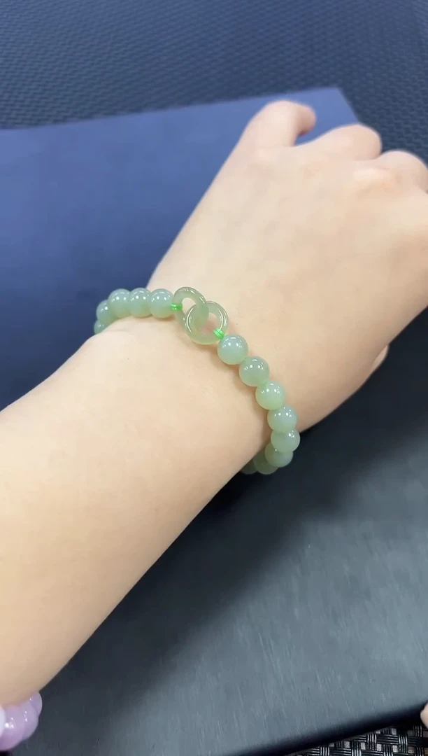 【闪购商品】和田玉手串未镶嵌约8mm+（多样性发一件）