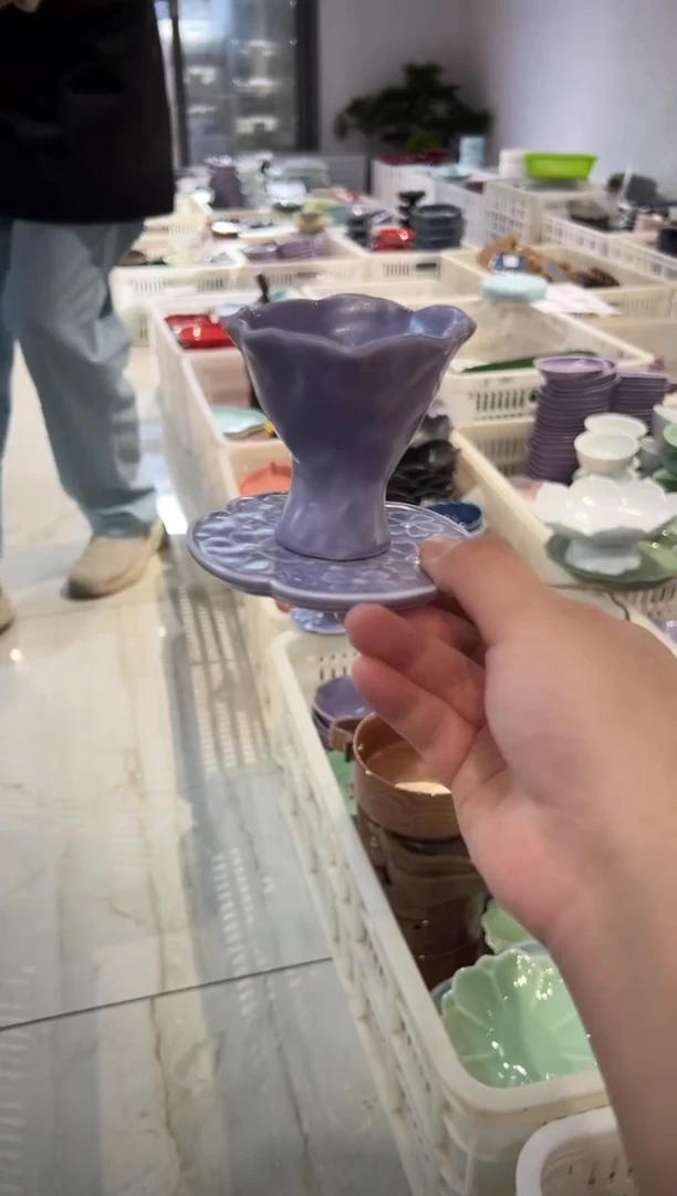 盘非微瑕商品  手捏杯