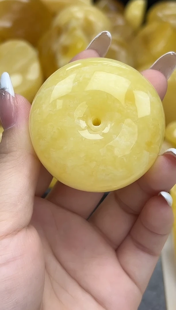 裸石琥珀未镶嵌琥珀蜜蜡吊坠