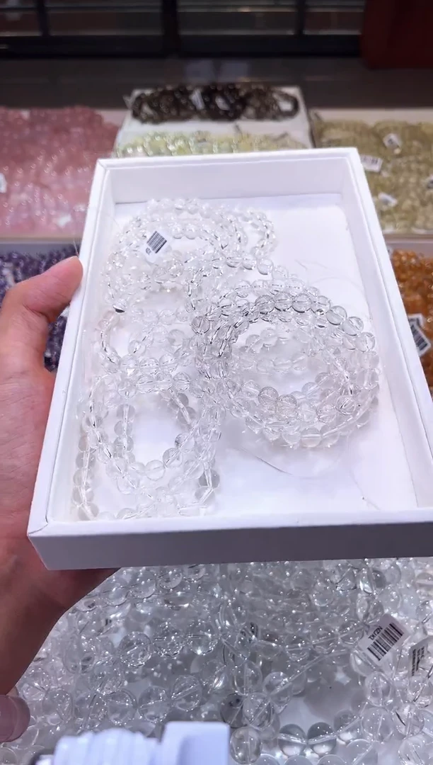 /未镶嵌水晶超值1A白水晶8+
