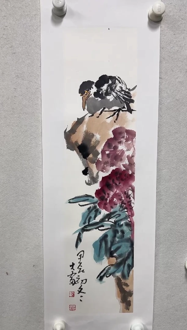 国画国画老师亲笔国画