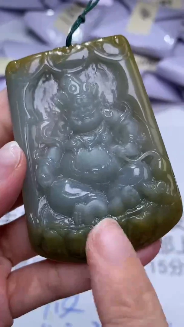 未镶嵌挂件翡翠301819