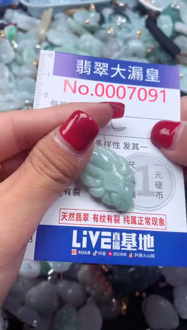 颈饰未镶嵌翡翠7091