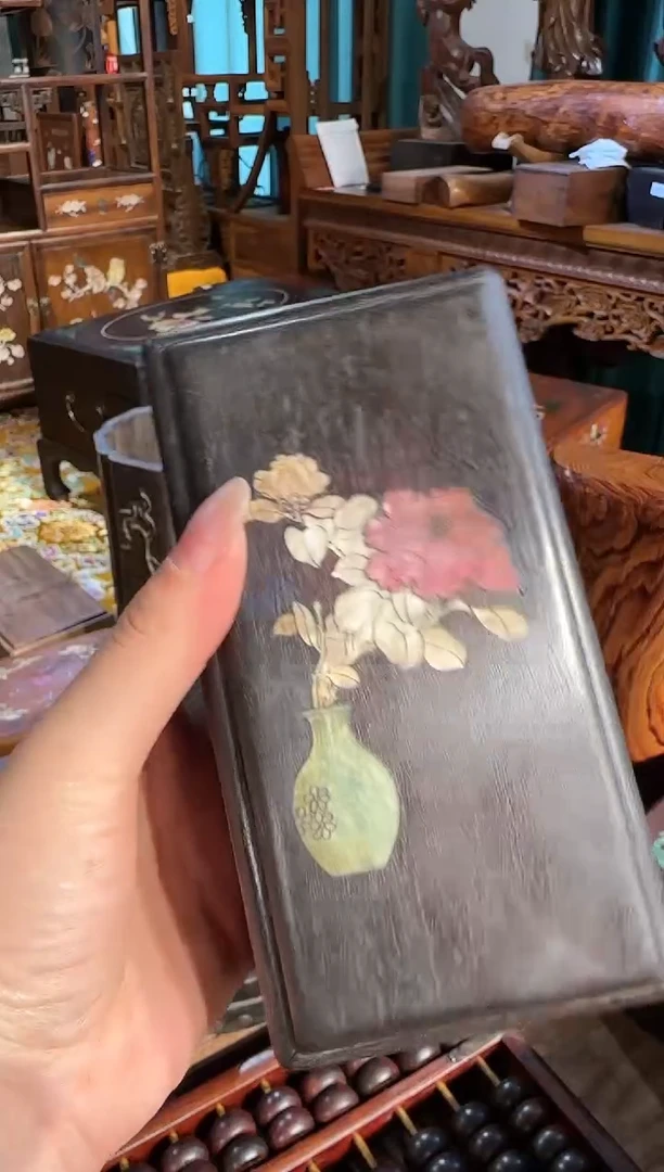 【闪购商品】木木艺紫檀花瓶机关盒98.8888