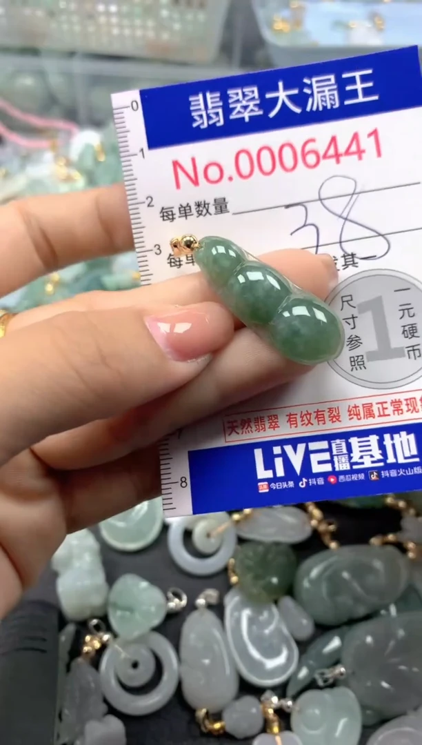 颈饰未镶嵌翡翠6438