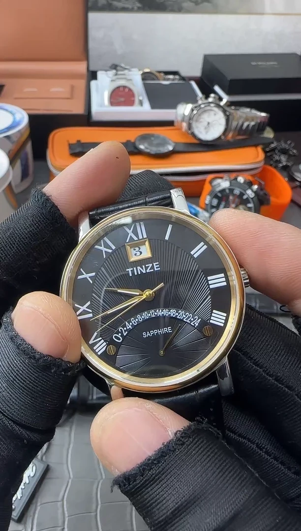 机械机芯锻造碳钢男士腕表