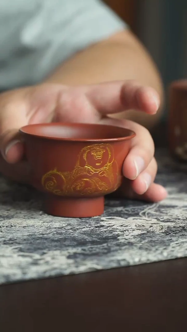茶杯紫砂77宜兴紫砂主人杯