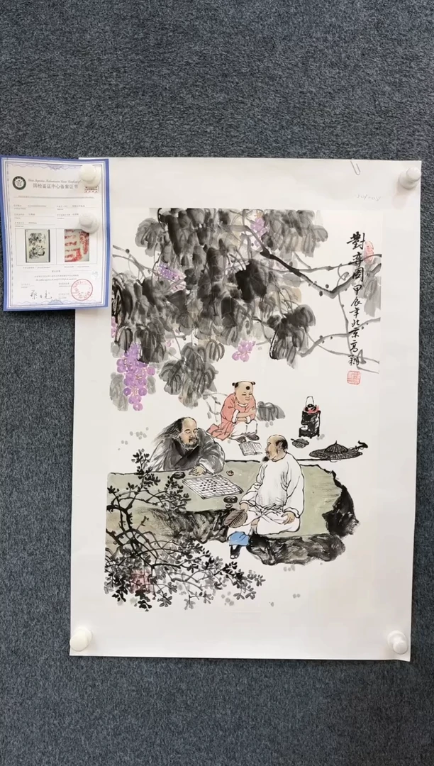 【闪购商品】国画2.4-艺术冯高翔-四尺三开人物-51