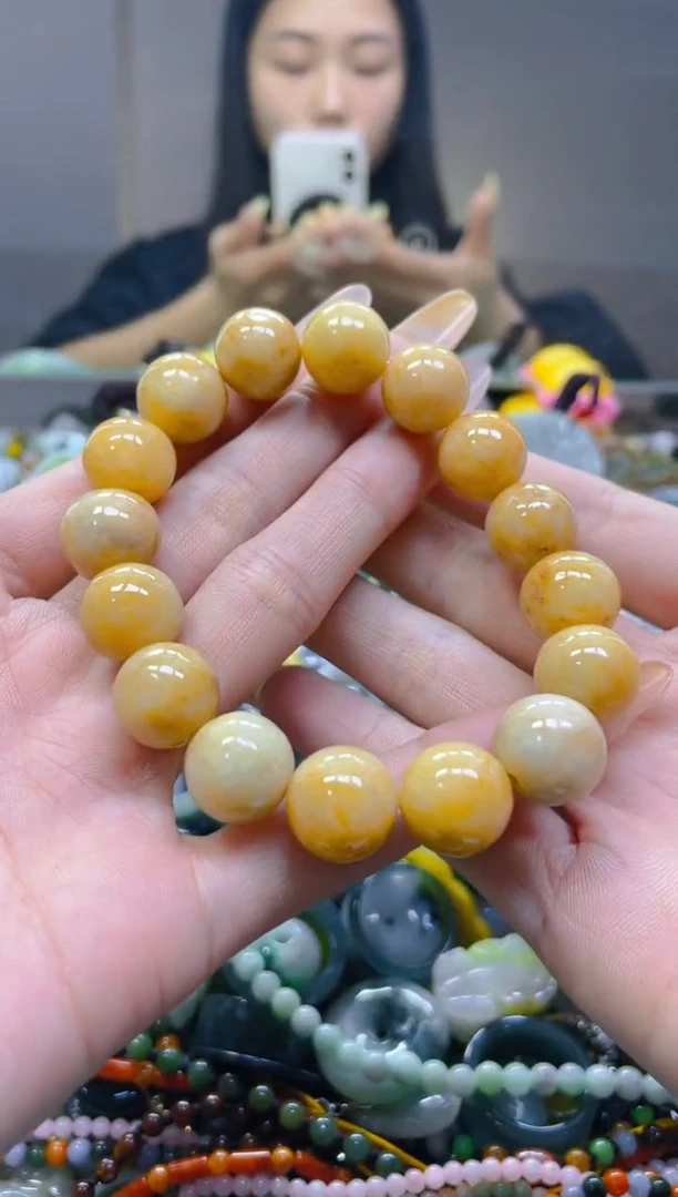 翡翠未镶嵌颈饰13MM/S/翡翠A货一图一物