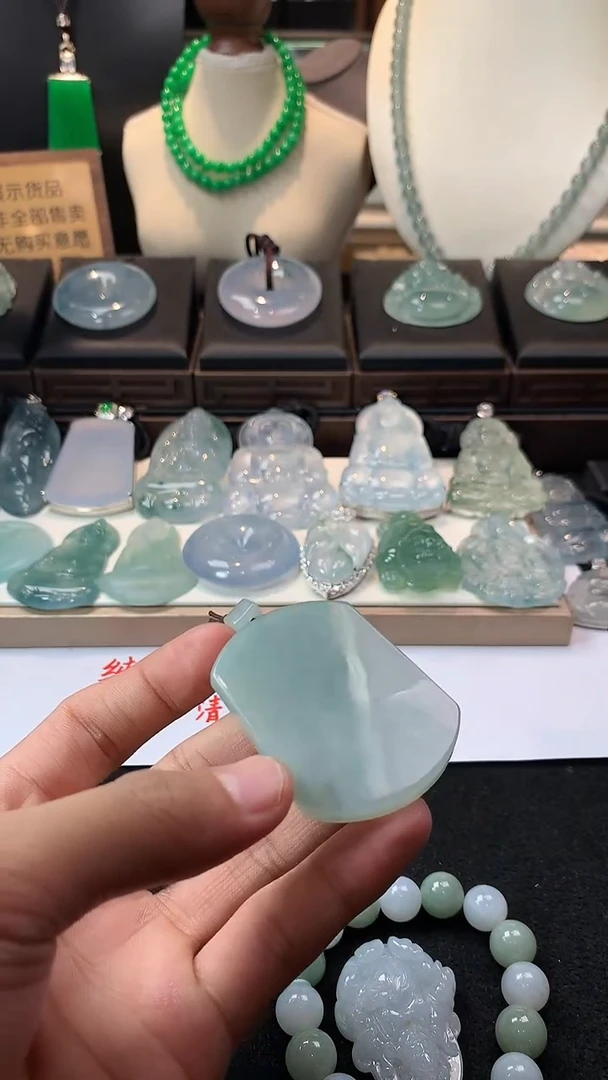 未镶嵌定制翡翠白*3906毛货不退不换