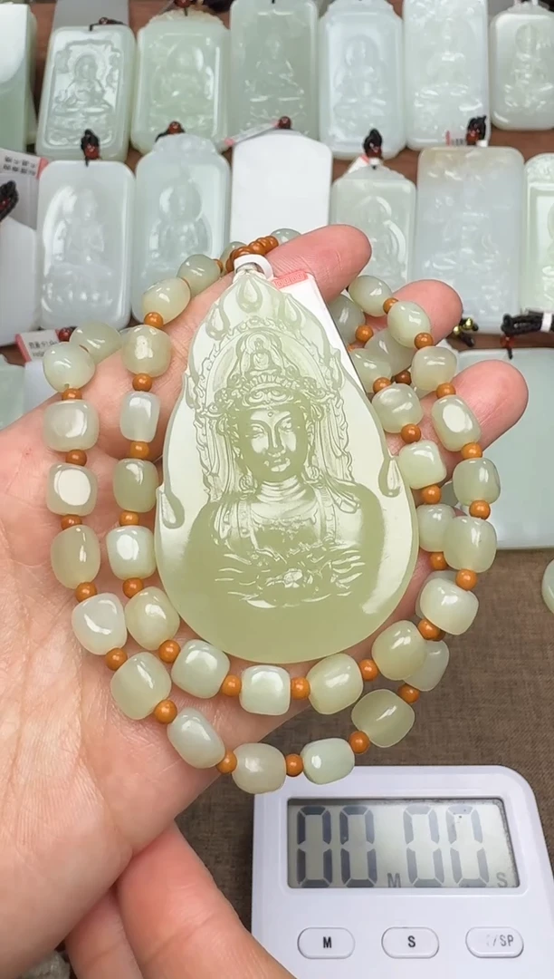 【闪购商品】和田玉颈饰未镶嵌和田玉挂件