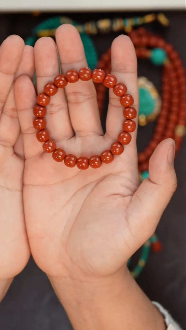 【闪购商品】南红玛瑙手串未镶嵌南红手串