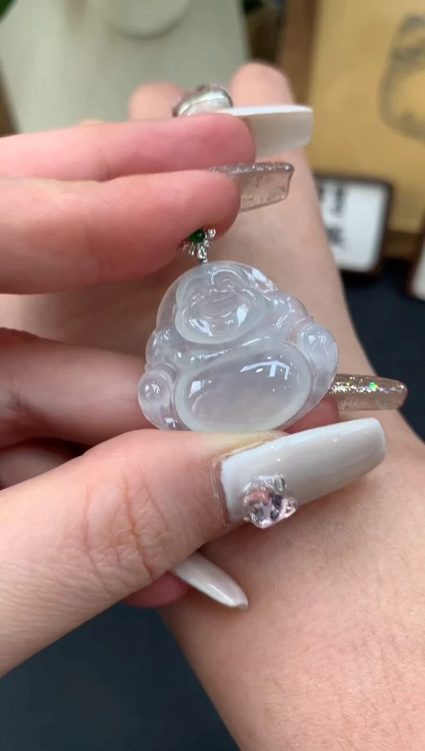 18K金镶嵌定制翡翠D313