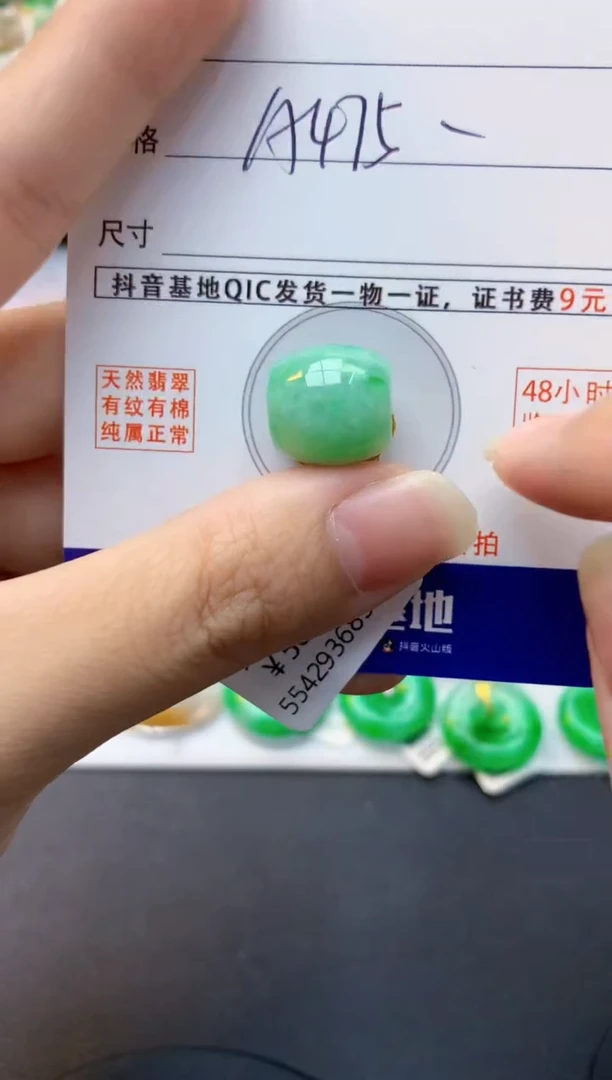 颈饰未镶嵌翡翠天然缅甸A货翡翠