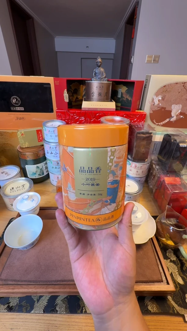 水晶玻璃吸管款品品香2019