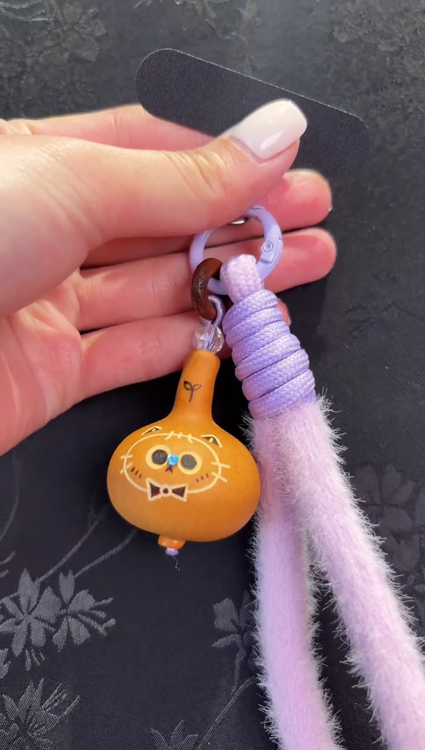 未镶嵌车挂水晶葫芦手机绳