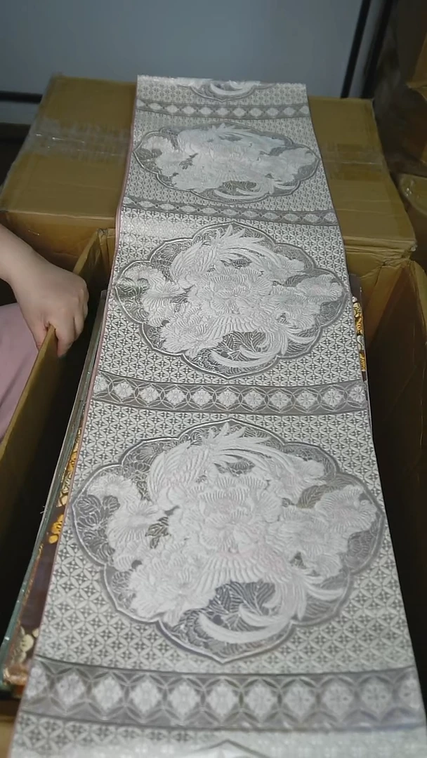 织绣4六通凤凰牡丹