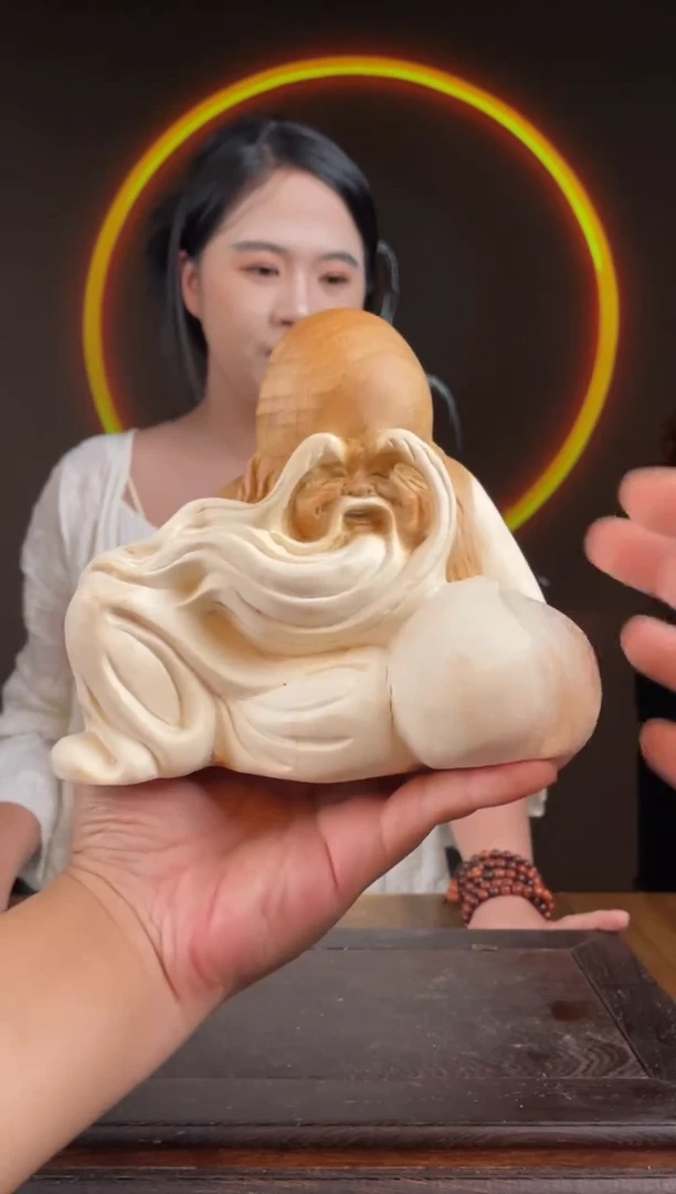 柏木（崖柏）手工摆件,先抢先得! 编号:225