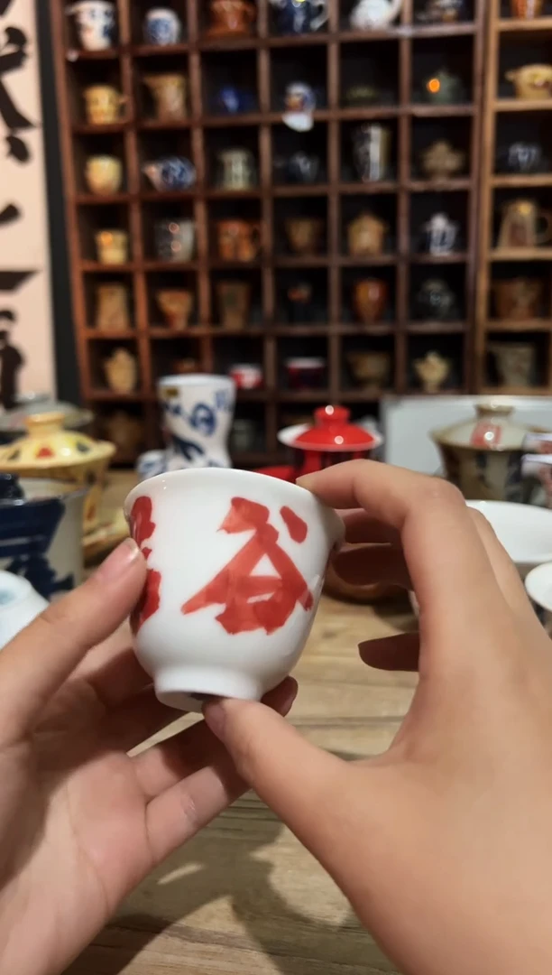 【闪购商品】观云听雨原创手绘茶具