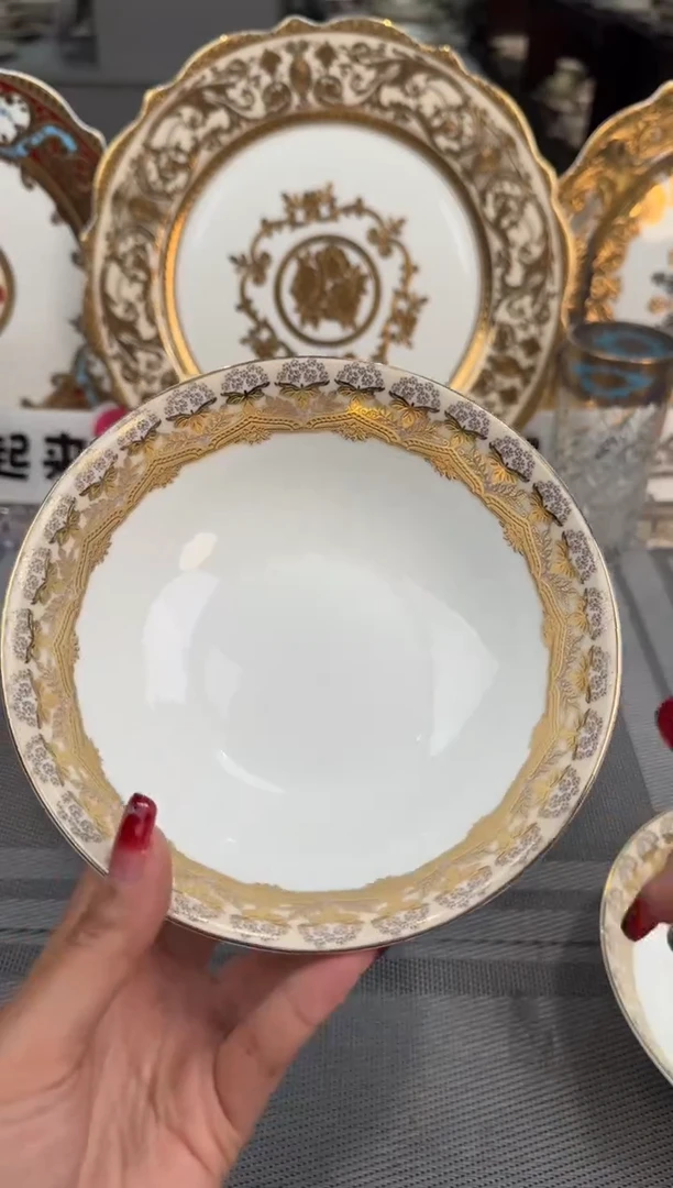 【闪购商品】瓷片6英寸水果碗 2个  福利价