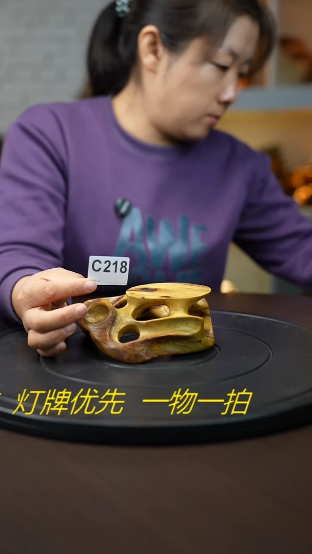 木木雕款云南黑黄檀根艺摆台