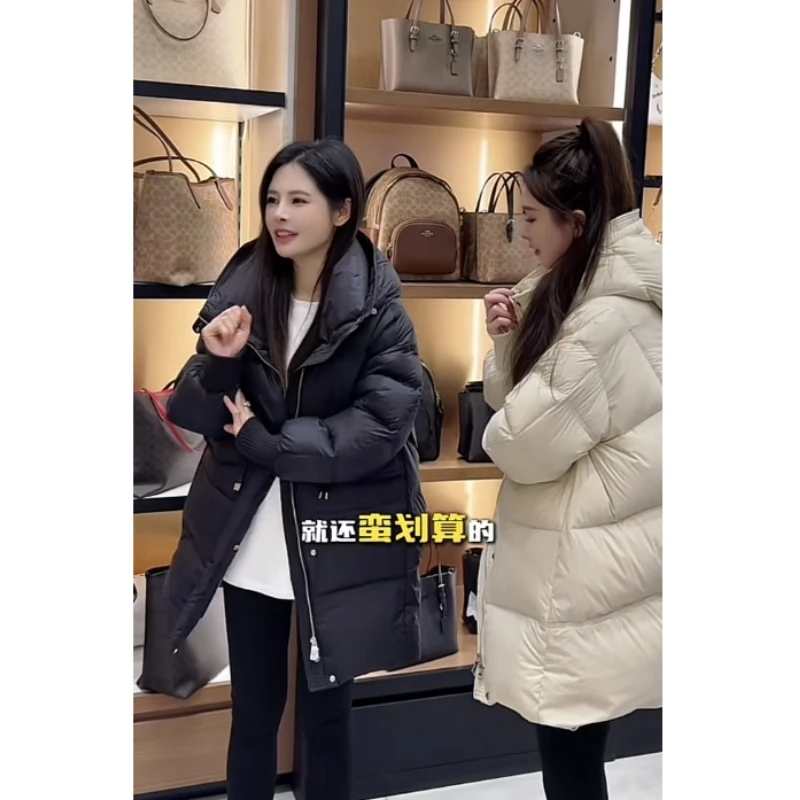 宿慕女款纯色羽绒服冬季2024新款时尚百搭羽绒服H90003小雨女装