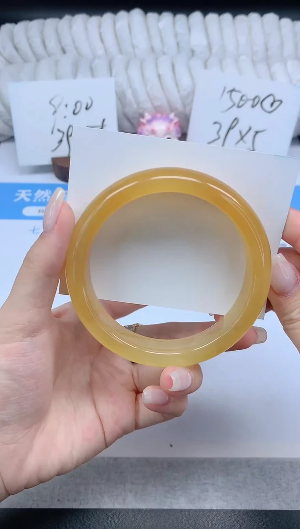 石英质玉手镯未镶嵌J214-65