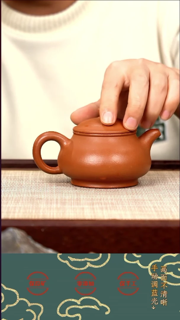 茶壶紫砂WHY降坡潘壶