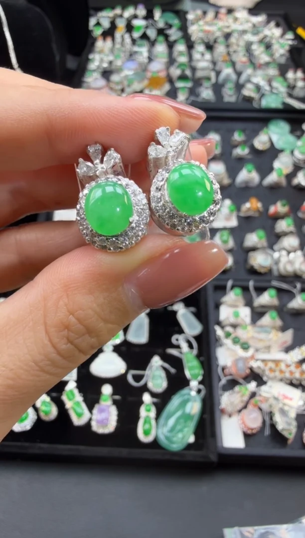 【闪购商品】翡翠裸石未镶嵌翡翠裸石天然A货