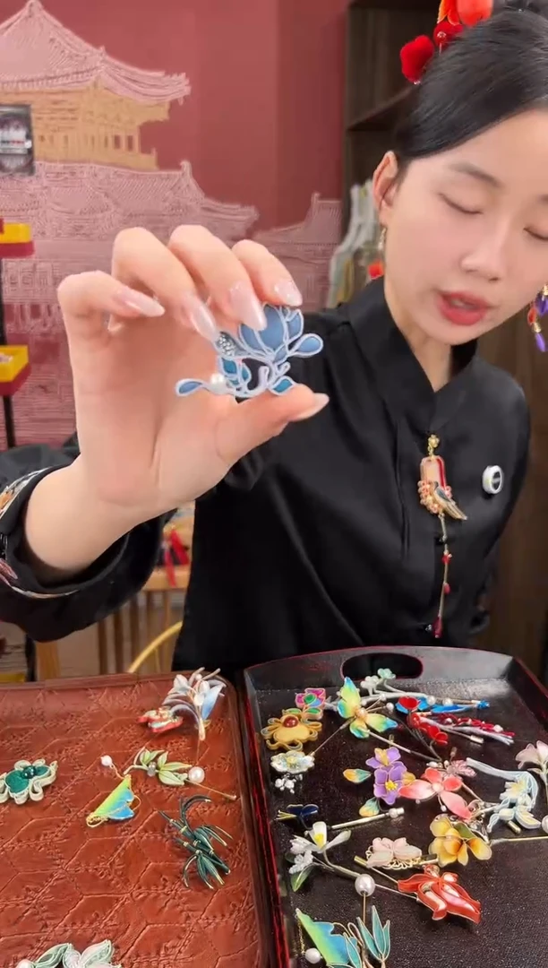 【闪购商品】刺绣苏绣世家非遗手工（胸针）