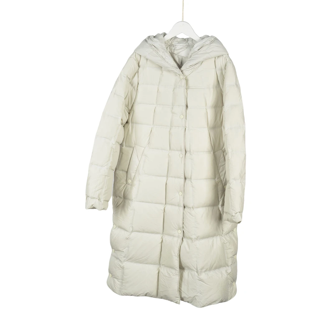 【Y专柜捡漏】时尚简约女装OYC-棉轻盈亲肤冬季外套2033-米色