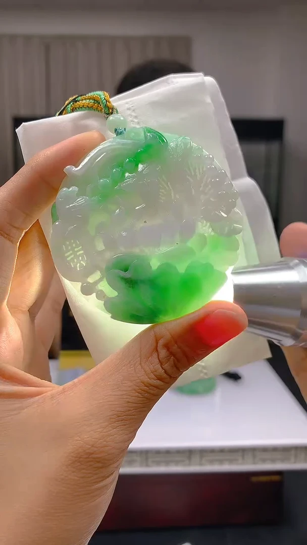 定制翡翠未镶嵌萝****汤毛货闪购链接XDS0