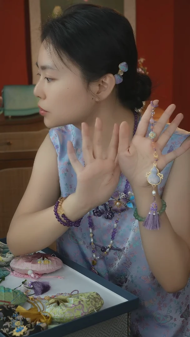 刺绣纯手工非遗国风饰品