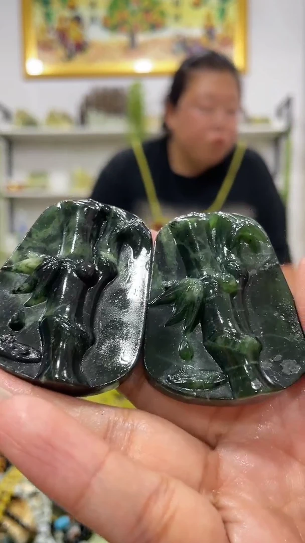 岫玉未镶嵌吊坠多样性发货其中发一件