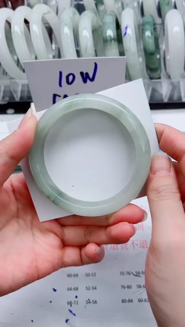 【闪购商品】石英质玉手镯未镶嵌A412-57.8