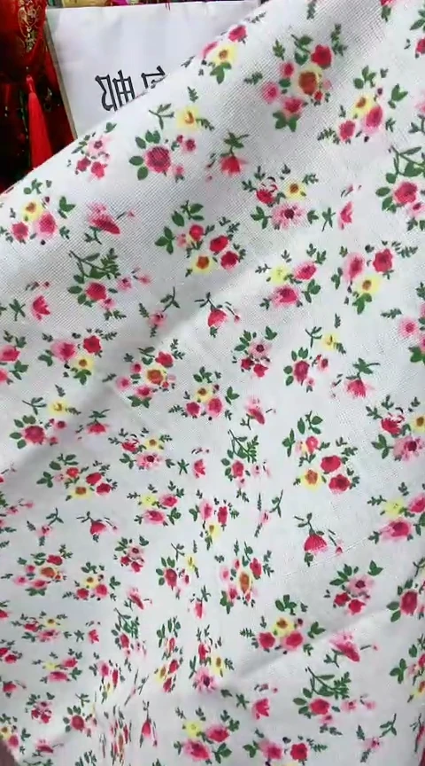 棉棉麻小碎花45*45