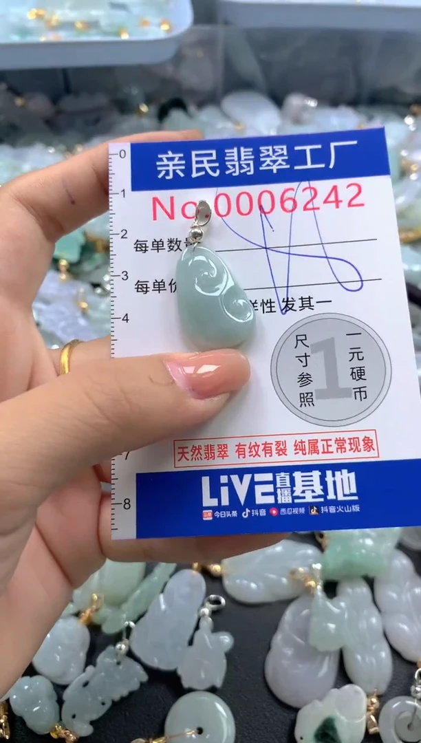 颈饰未镶嵌翡翠6242