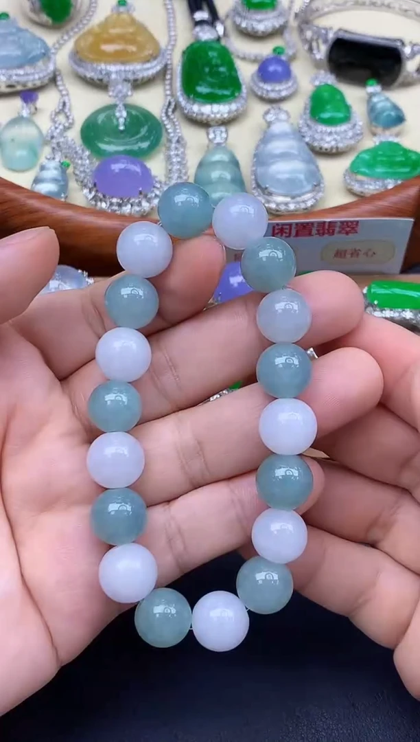 未镶嵌手链翡翠15-中国好珍宝