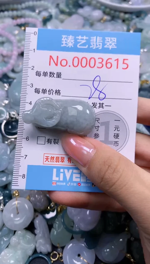 颈饰未镶嵌翡翠3615
