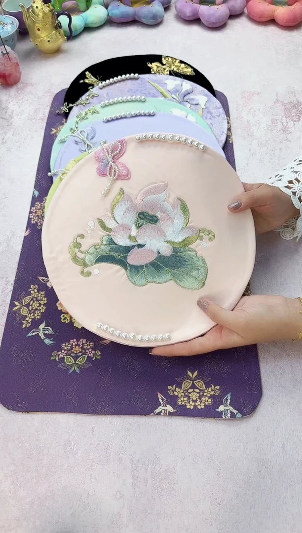 65粉色爱莲说茶席