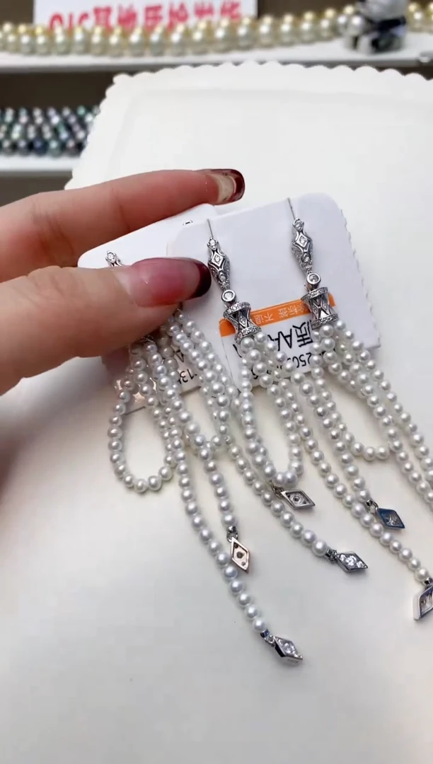 未镶嵌耳饰淡水珍珠A51商品多样性发其一