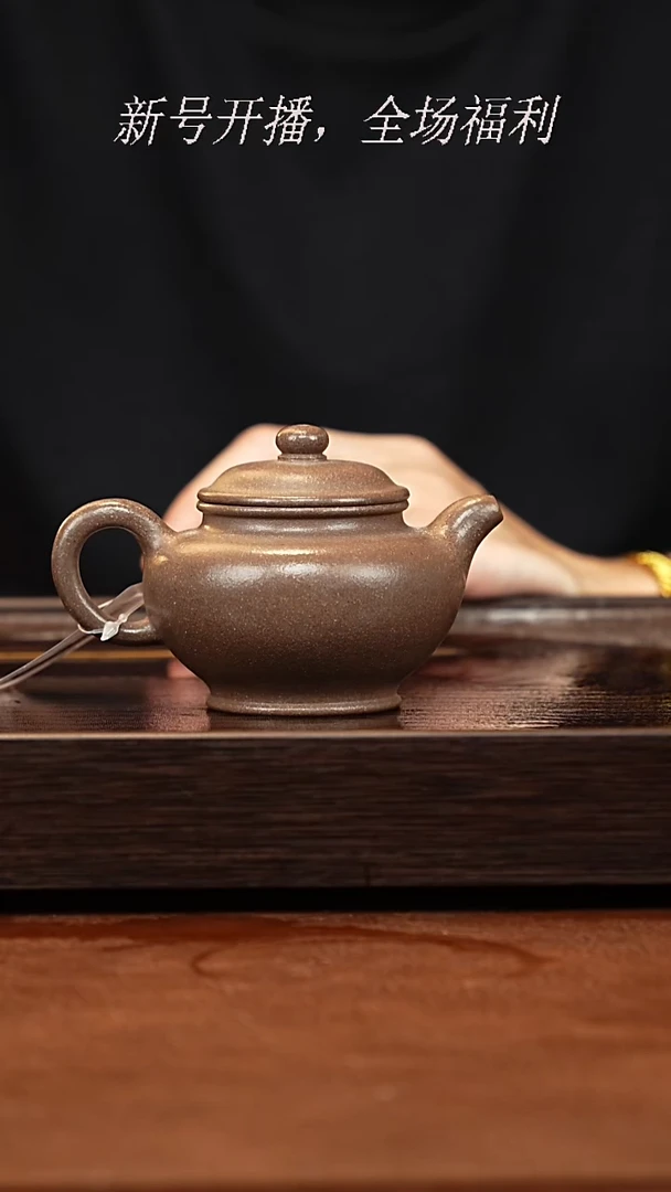 茶壶紫砂9y38老青段掇只