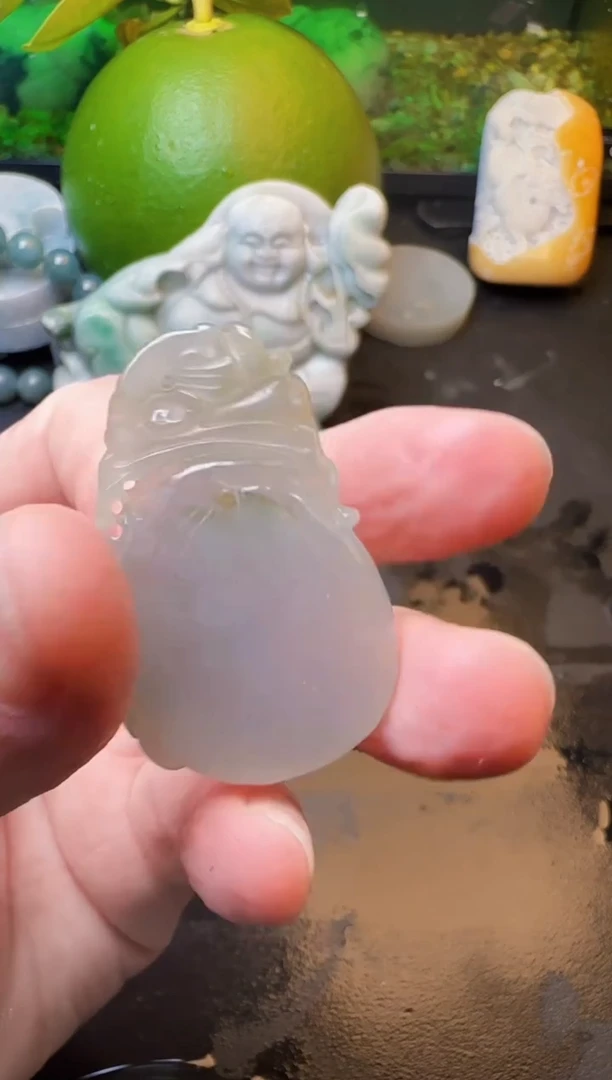 翡翠未镶嵌颈饰天然缅甸A货翡翠26