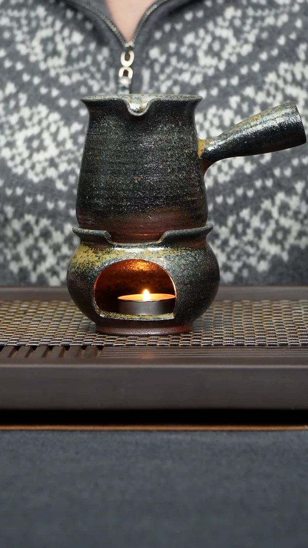 紫砂风炉加公道风炉和公道原矿零添加紫泥280毫升